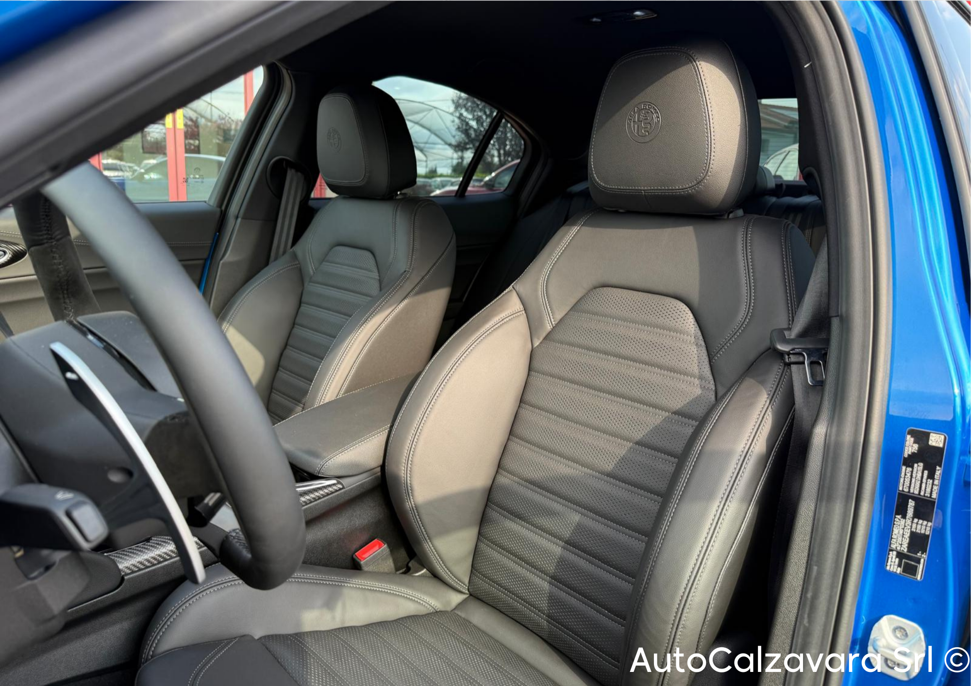 Alfa Romeo Giulia 2.9 V6 Bi-Turbo AT8 Quadrifoglio / BLU MISANO / R7689778