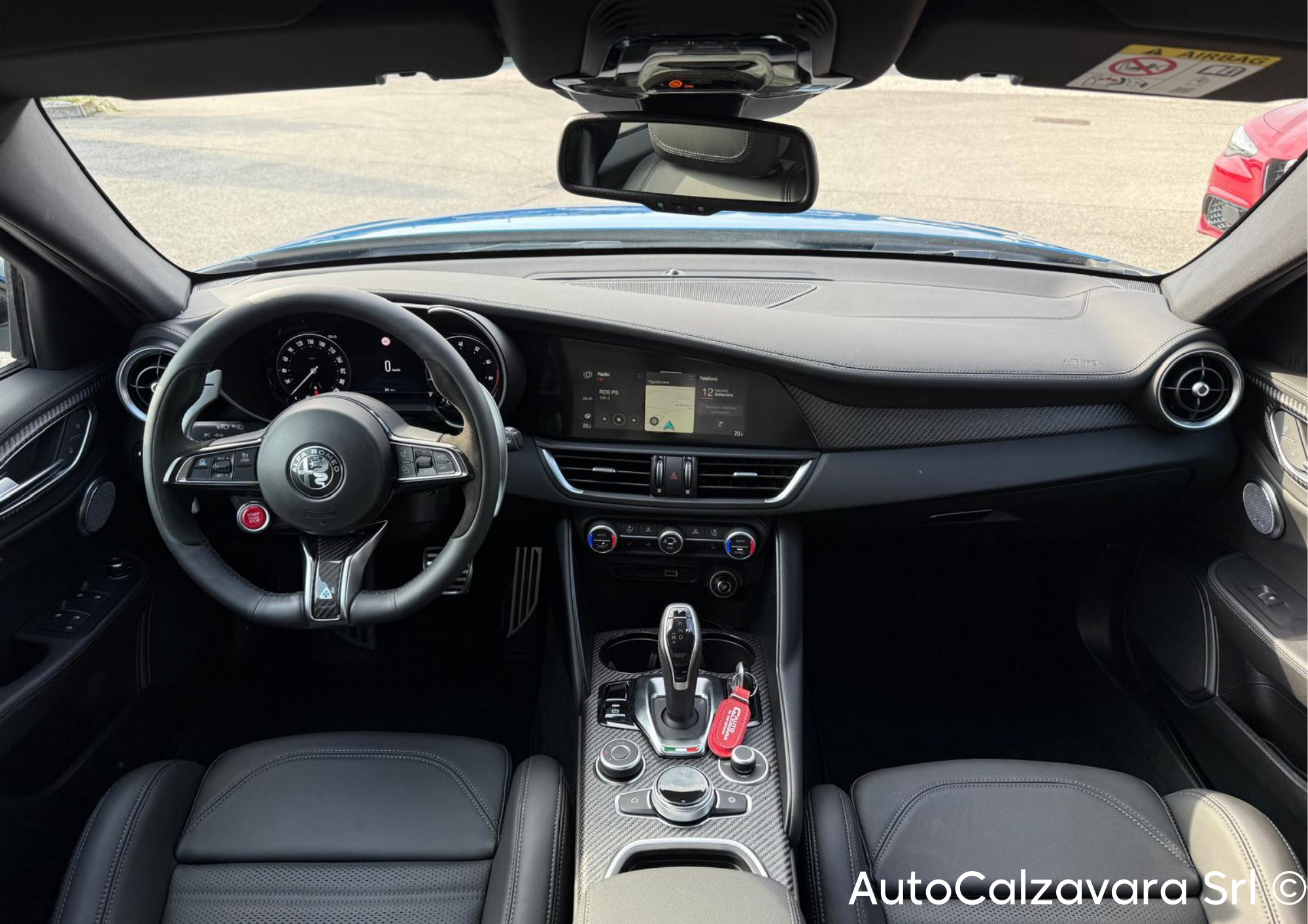 Alfa Romeo Giulia 2.9 V6 Bi-Turbo AT8 Quadrifoglio / BLU MISANO / R7689778