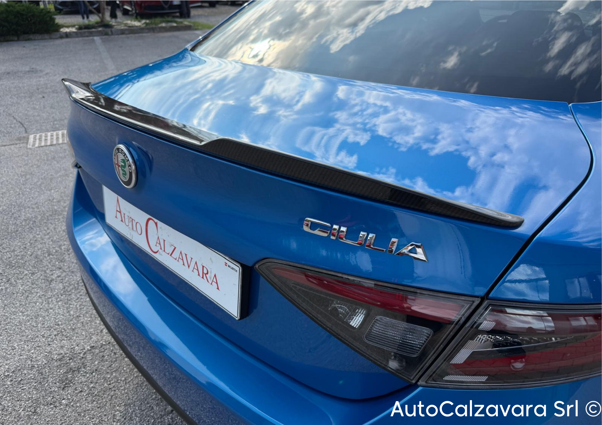 Alfa Romeo Giulia 2.9 V6 Bi-Turbo AT8 Quadrifoglio / BLU MISANO / R7689778
