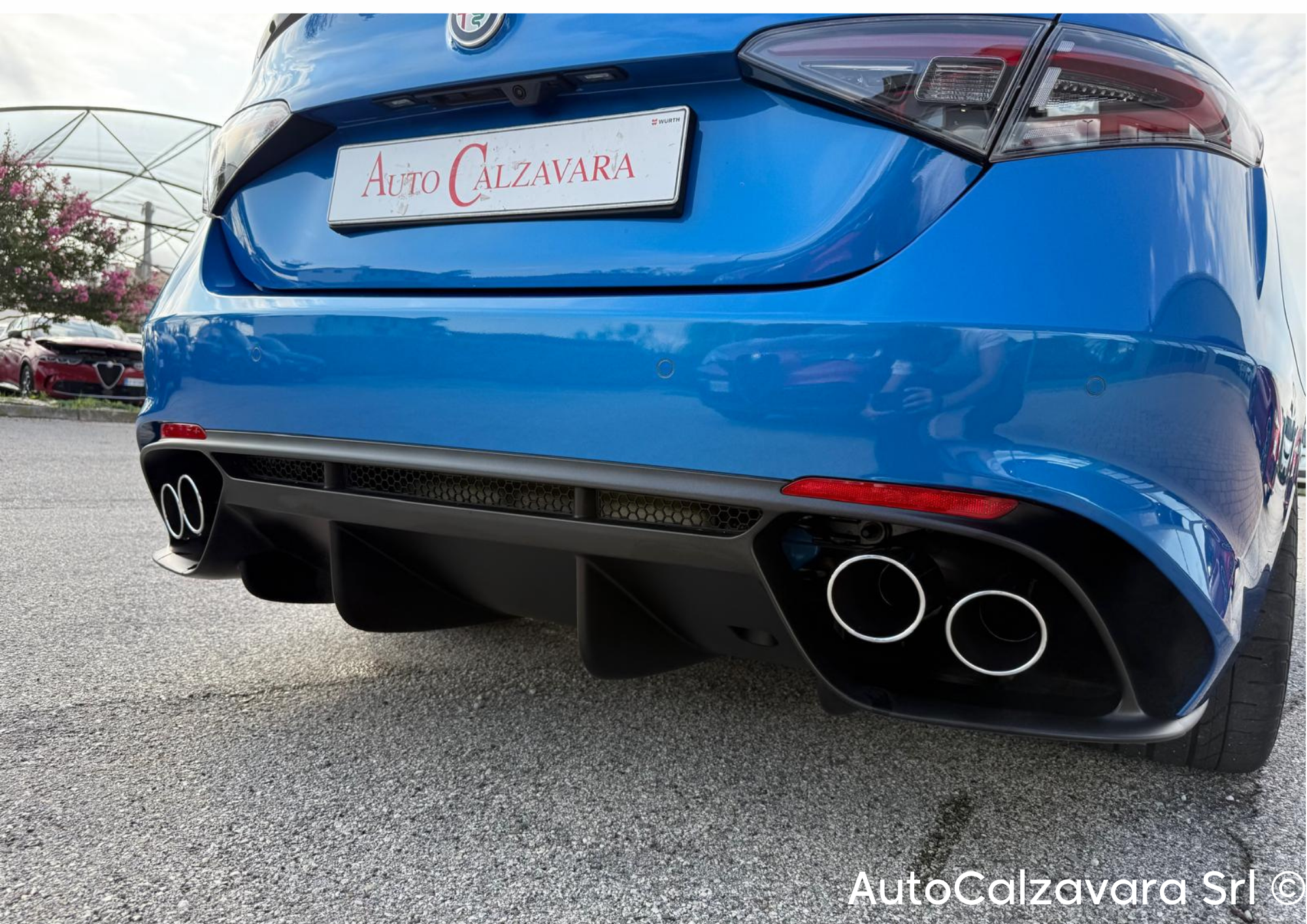 Alfa Romeo Giulia 2.9 V6 Bi-Turbo AT8 Quadrifoglio / BLU MISANO / R7689778