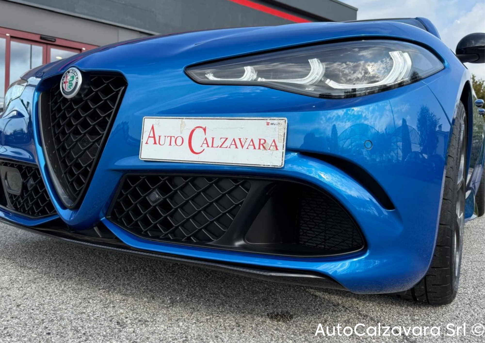 Alfa Romeo Giulia 2.9 V6 Bi-Turbo AT8 Quadrifoglio / BLU MISANO / R7689778