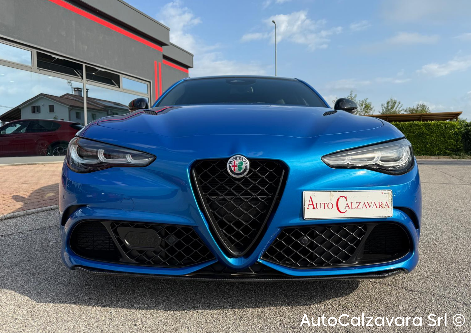 Alfa Romeo Giulia 2.9 V6 Bi-Turbo AT8 Quadrifoglio / BLU MISANO / R7689778