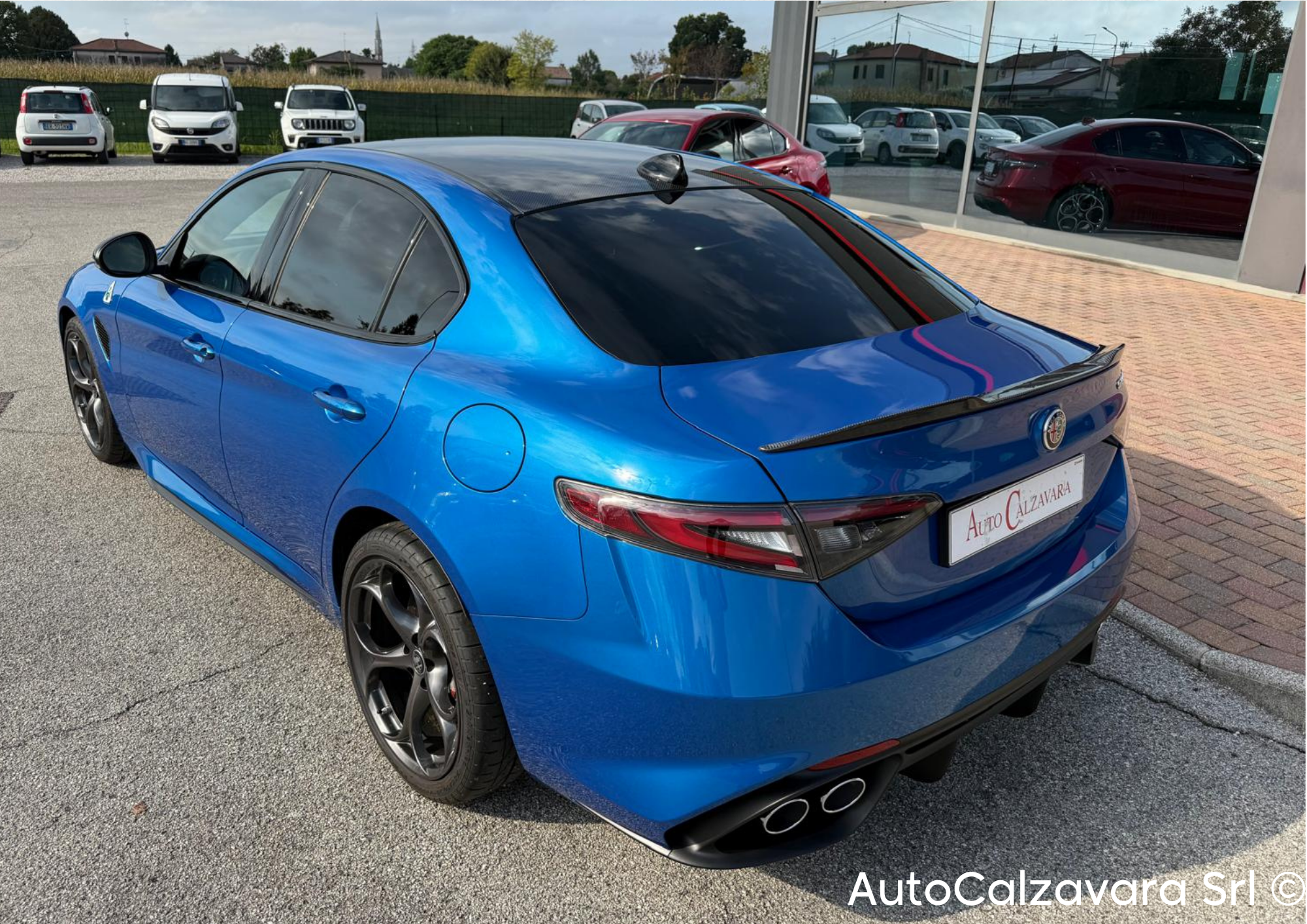 Alfa Romeo Giulia 2.9 V6 Bi-Turbo AT8 Quadrifoglio / BLU MISANO / R7689778