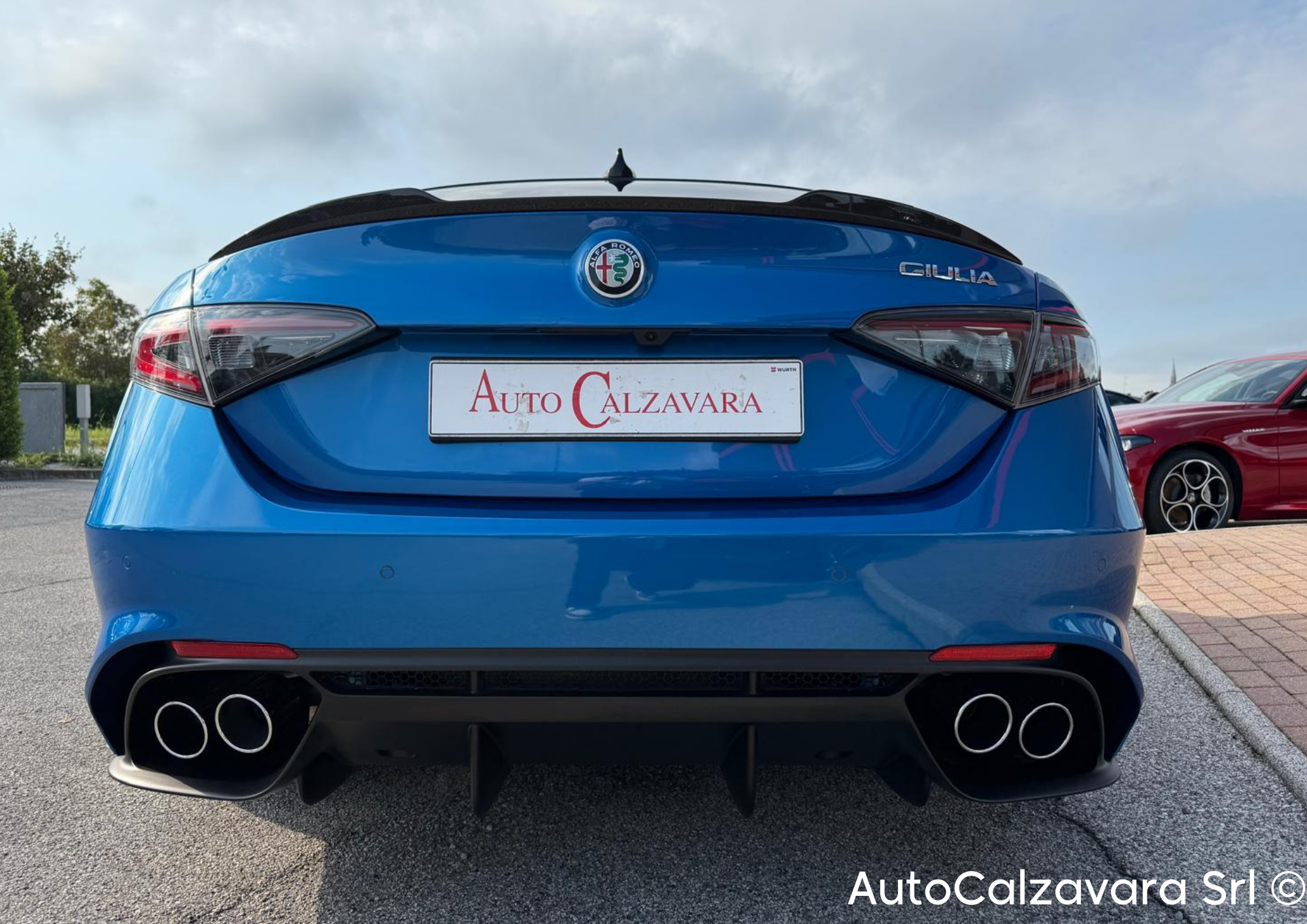Alfa Romeo Giulia 2.9 V6 Bi-Turbo AT8 Quadrifoglio / BLU MISANO / R7689778