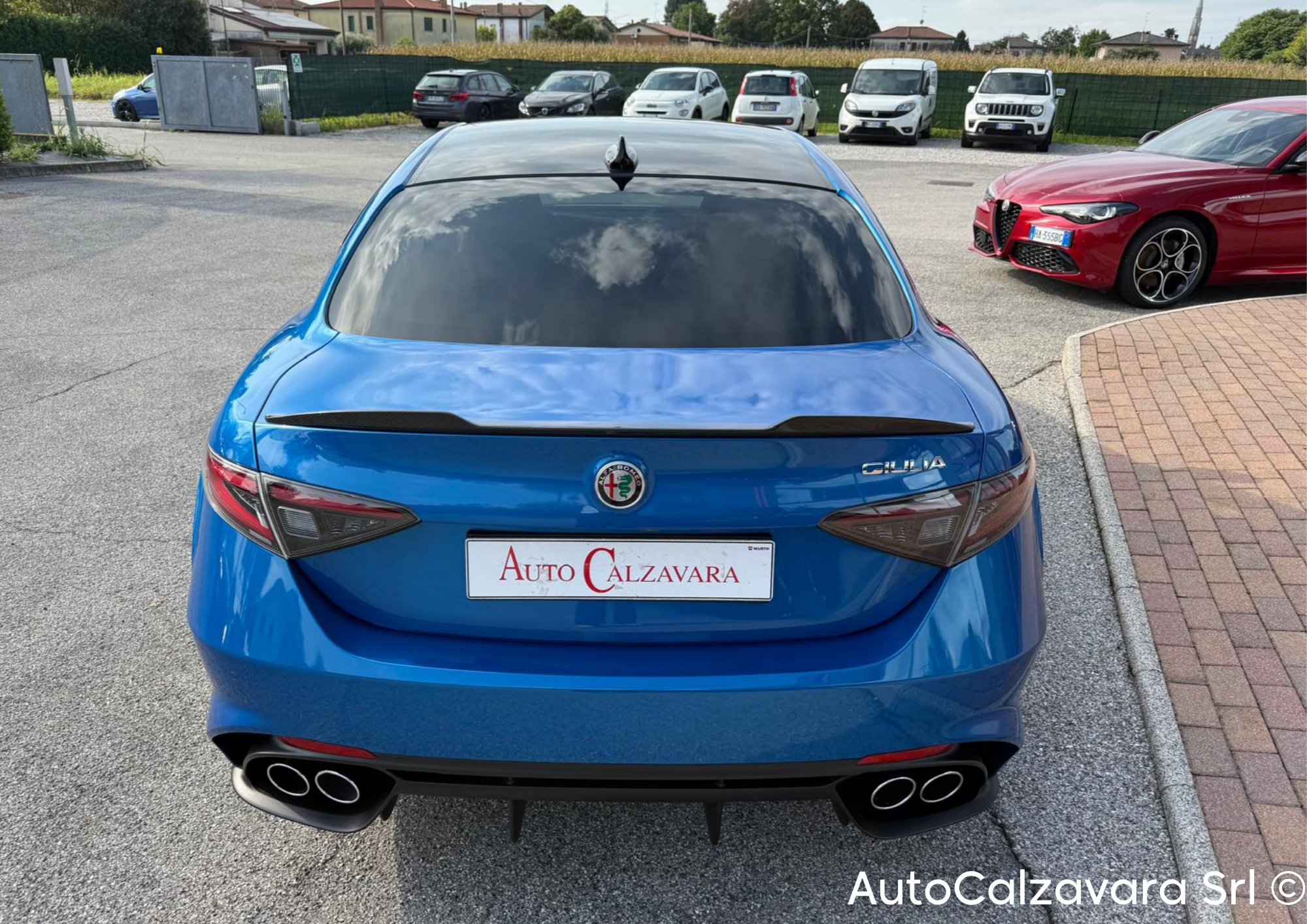 Alfa Romeo Giulia 2.9 V6 Bi-Turbo AT8 Quadrifoglio / BLU MISANO / R7689778