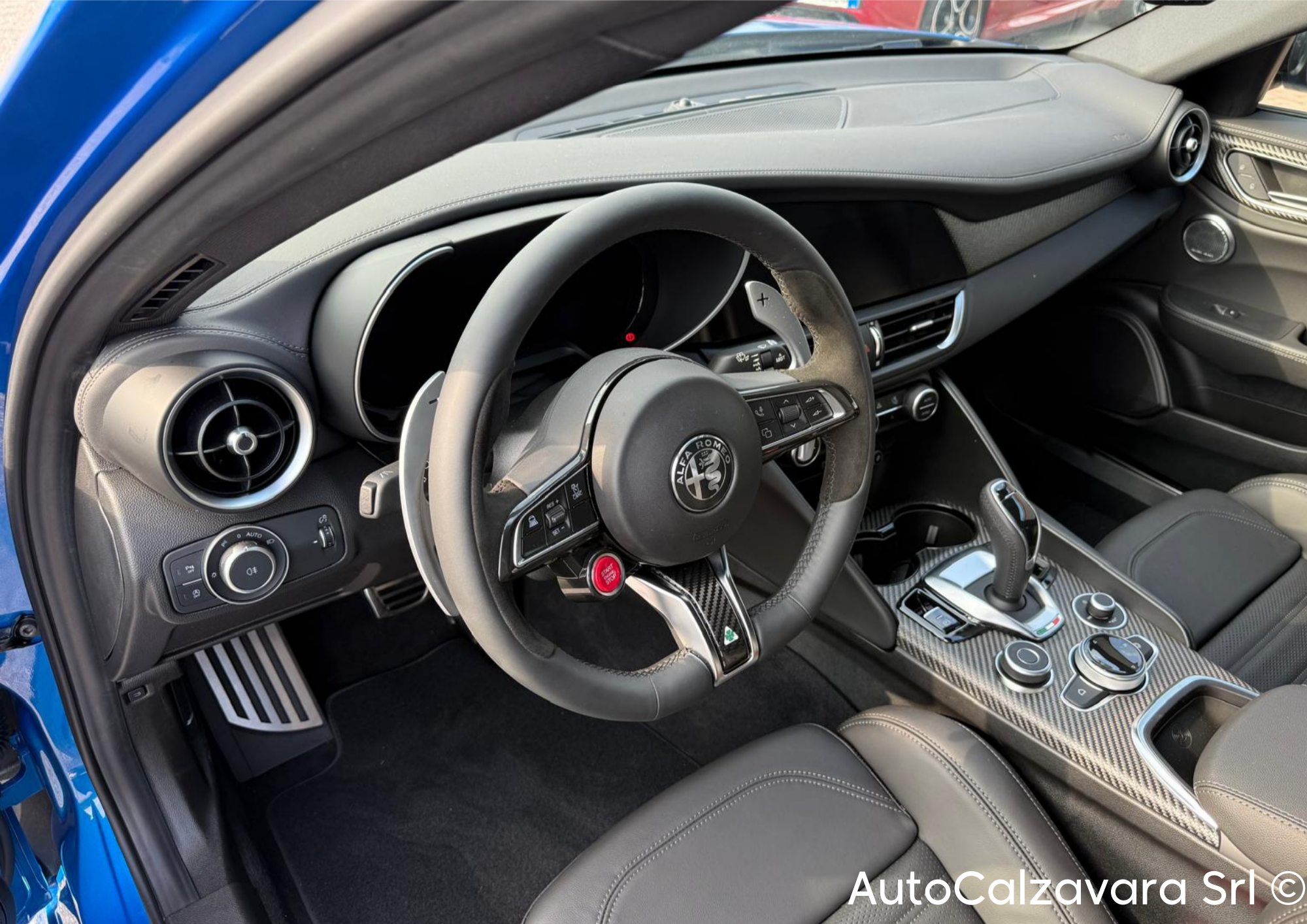 Alfa Romeo Giulia 2.9 V6 Bi-Turbo AT8 Quadrifoglio / BLU MISANO / R7689778