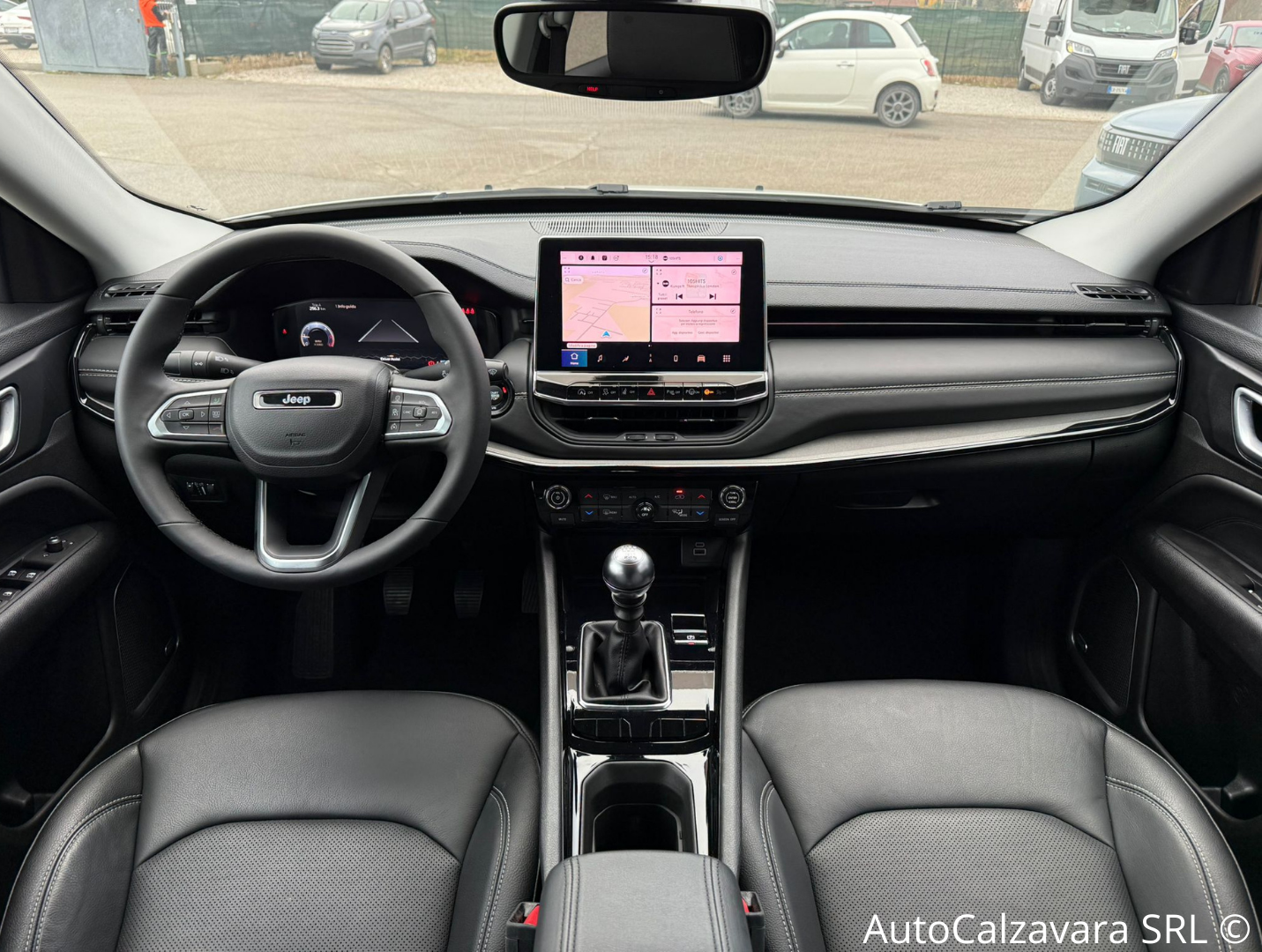 Jeep Compass 1.6 Multijet II 2WD S / ALPINE WHITE CON TETTO NERO / GT991DC