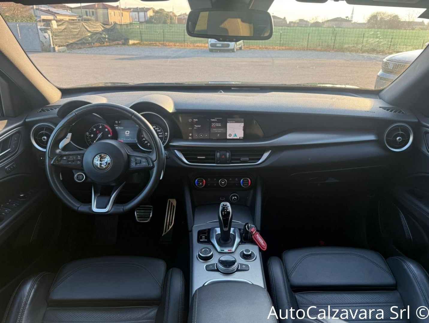Alfa Romeo Stelvio 2.2 Turbodiesel 210 CV AT8 Q4 Veloce / NERO VULCANO / GR764BT