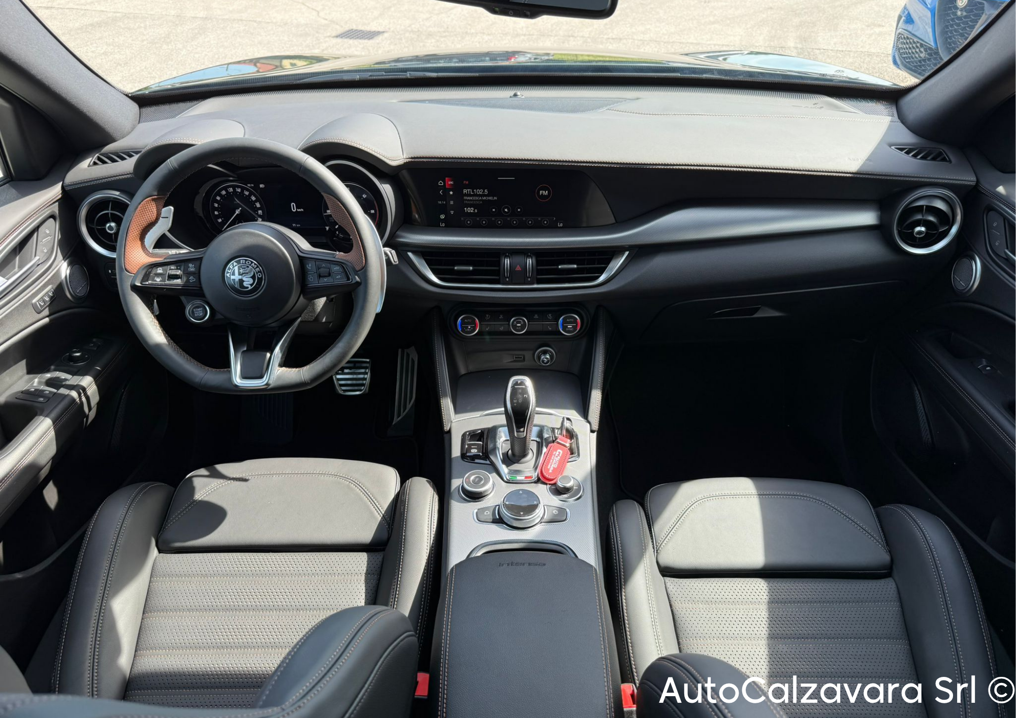 Alfa Romeo Stelvio 2.2 Turbodiesel 210 CV AT8 Q4 Intensa / NERO VULCANO / R7E03539