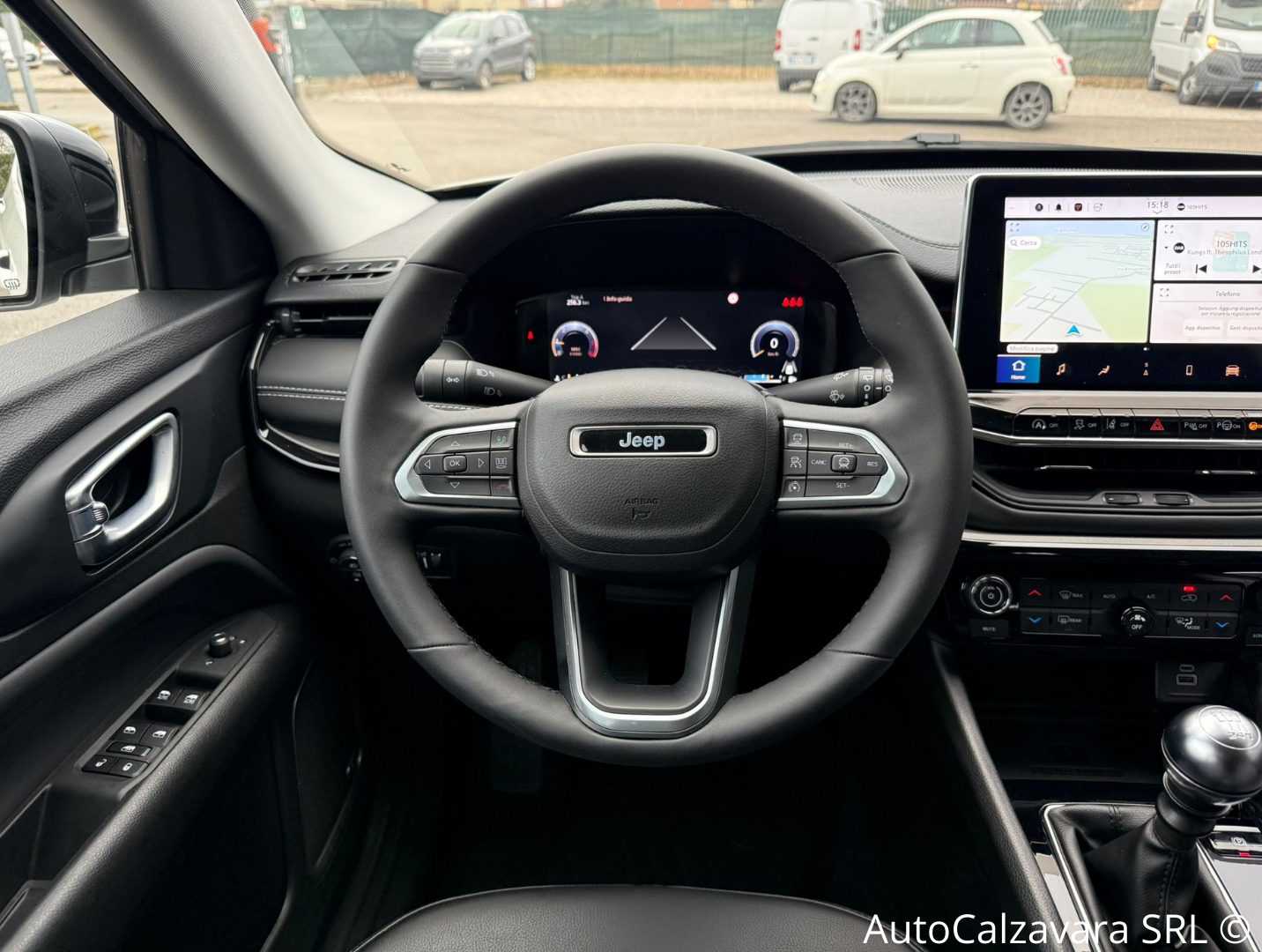 Jeep Compass 1.6 Multijet II 2WD S / ALPINE WHITE CON TETTO NERO / GT991DC