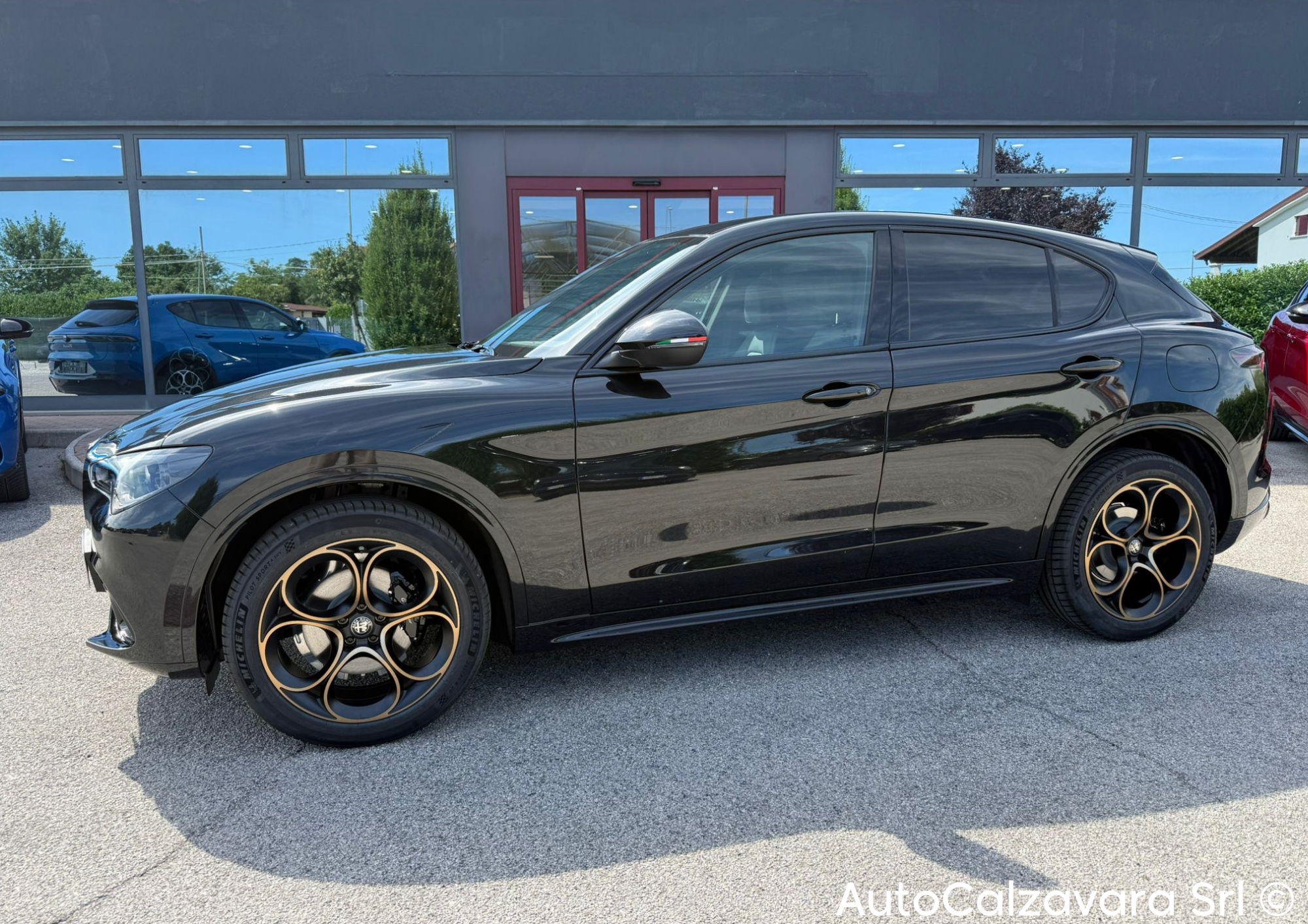 Alfa Romeo Stelvio 2.2 Turbodiesel 210 CV AT8 Q4 Intensa / NERO VULCANO / R7E03539