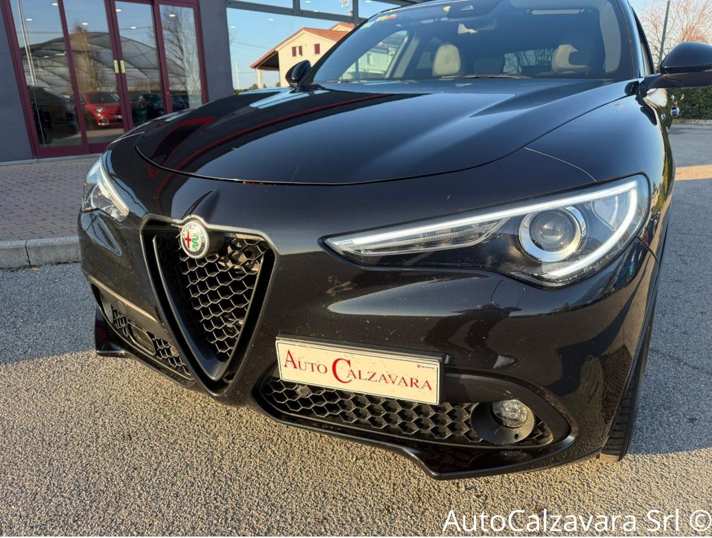 Alfa Romeo Stelvio 2.2 Turbodiesel 210 CV AT8 Q4 Veloce / NERO VULCANO / GR764BT