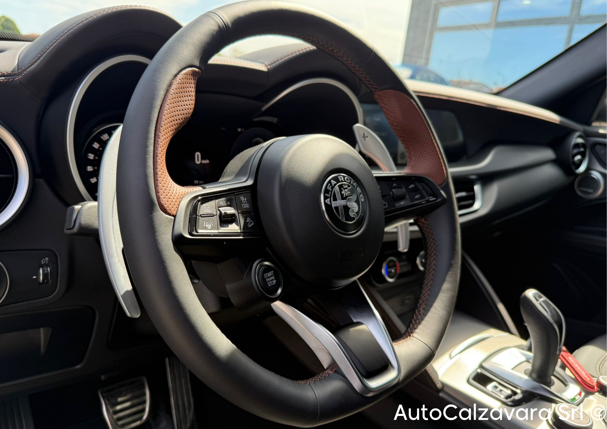 Alfa Romeo Stelvio 2.2 Turbodiesel 210 CV AT8 Q4 Intensa / NERO VULCANO / R7E03539