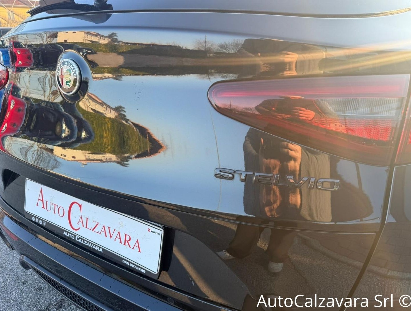 Alfa Romeo Stelvio 2.2 Turbodiesel 210 CV AT8 Q4 Veloce / NERO VULCANO / GR764BT