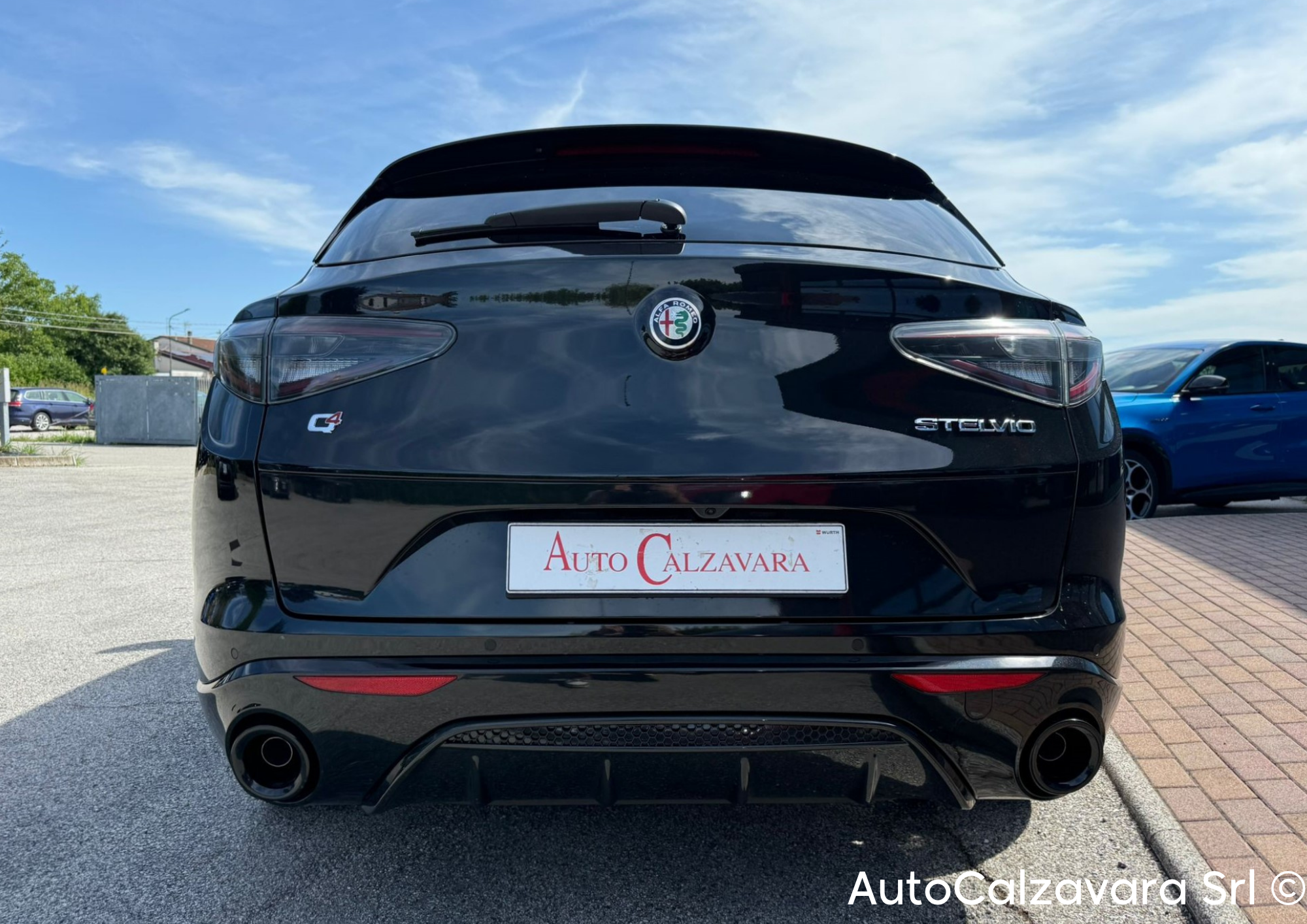 Alfa Romeo Stelvio 2.2 Turbodiesel 210 CV AT8 Q4 Intensa / NERO VULCANO / R7E03539