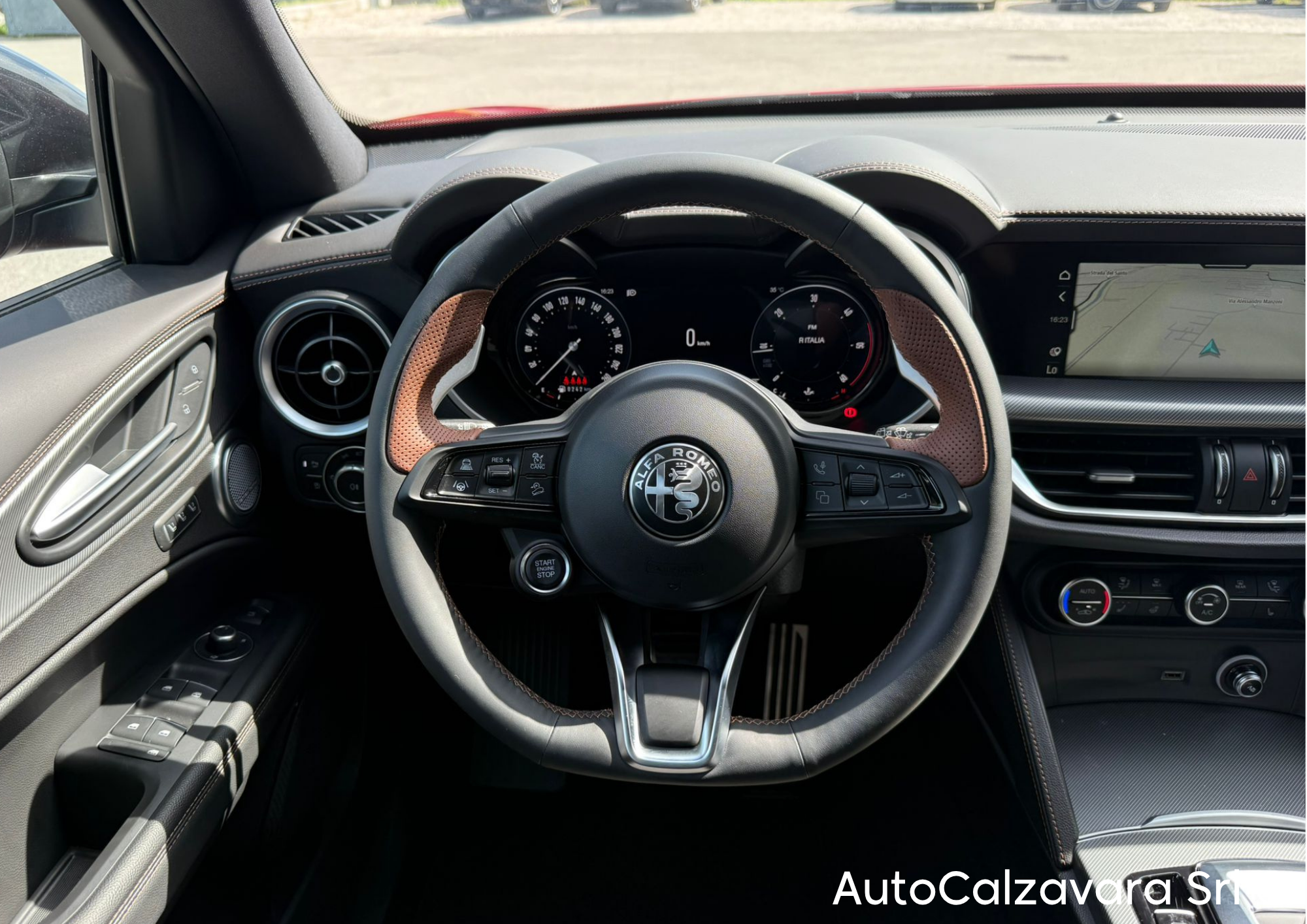 Alfa Romeo Stelvio 2.2 Turbodiesel 210 CV AT8 Q4 Intensa / ROSSO ALFA / R7E00701