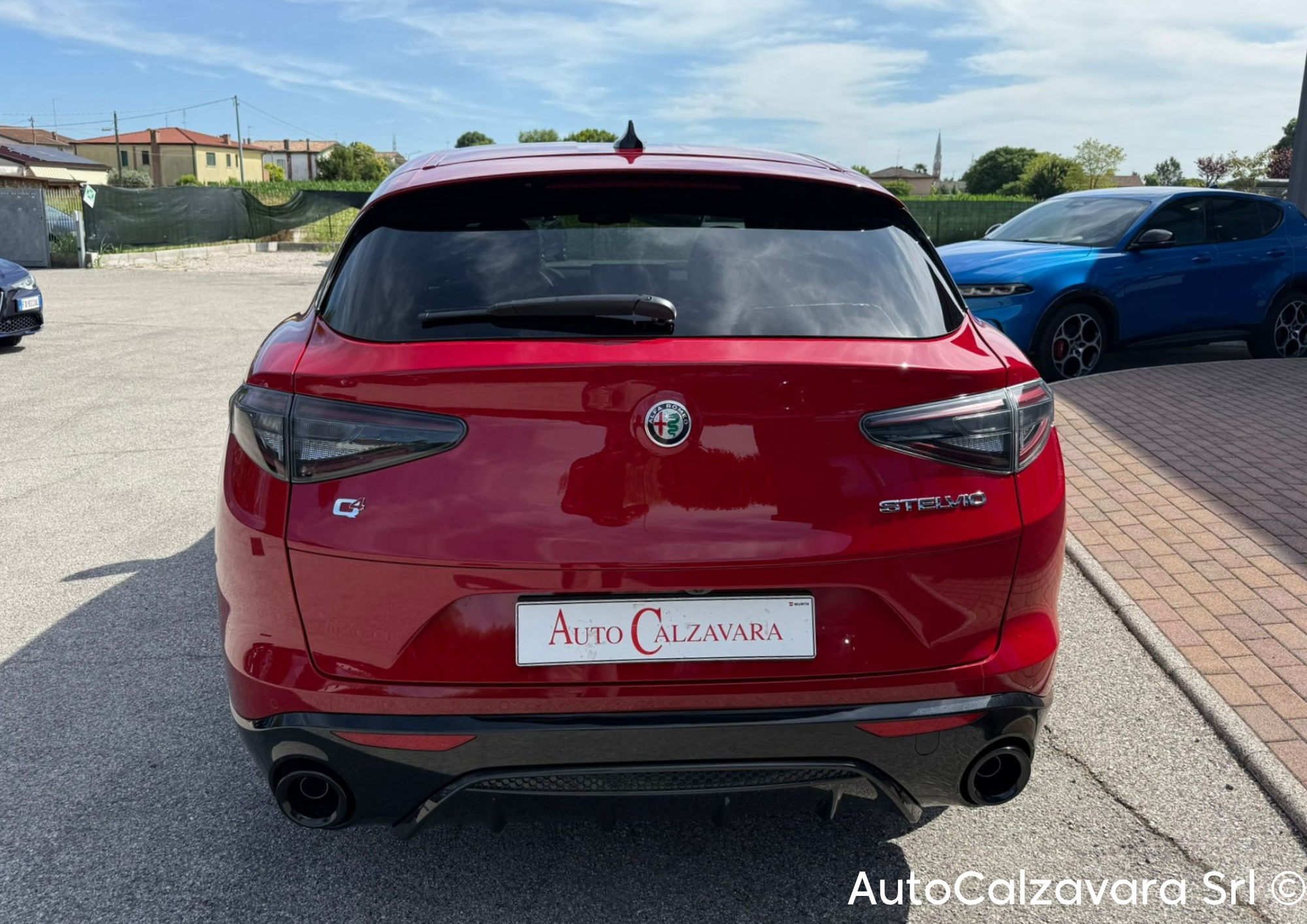 Alfa Romeo Stelvio 2.2 Turbodiesel 210 CV AT8 Q4 Intensa / ROSSO ALFA / R7E00701